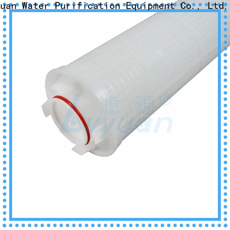 Lvyuan high flow water filter replacement cartridge supplier for sea water desalination