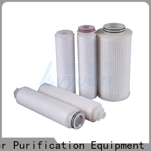 Lvyuan pleated filter with stainless steel for organic solvents