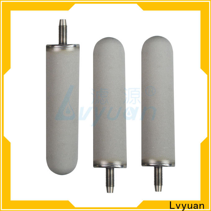 Lvyuan sintered stainless steel filter supplier for industry