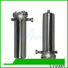 high end ss cartridge filter housing with core for food and beverage