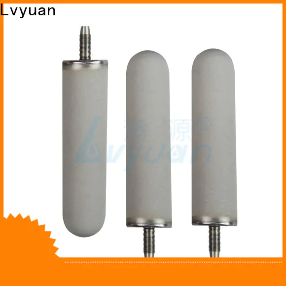 porous sintered plastic filter rod for food and beverage