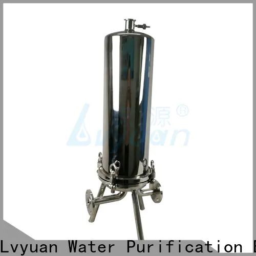 Lvyuan stainless water filter housing manufacturer for industry