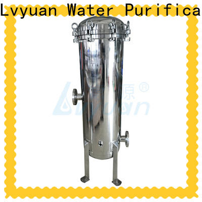 Lvyuan stainless water filter housing manufacturer for sea water treatment