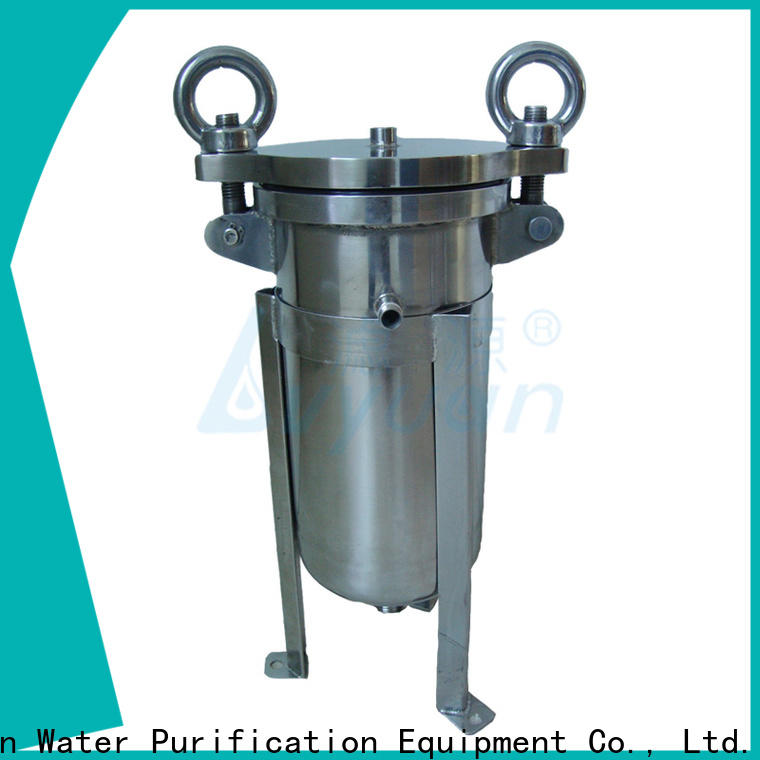 Lvyuan stainless steel cartridge filter housing housing for sea water treatment