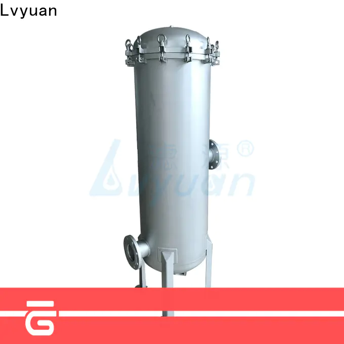 Lvyuan professional stainless steel bag filter housing manufacturer for food and beverage