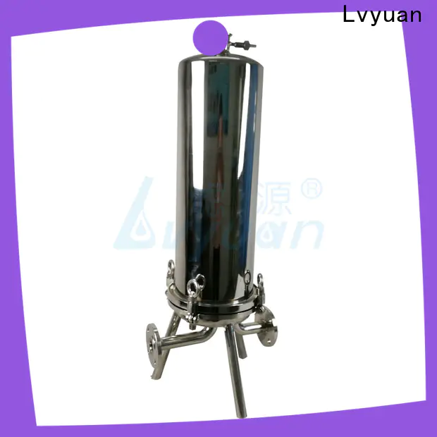 Lvyuan porous ss bag filter housing rod for food and beverage