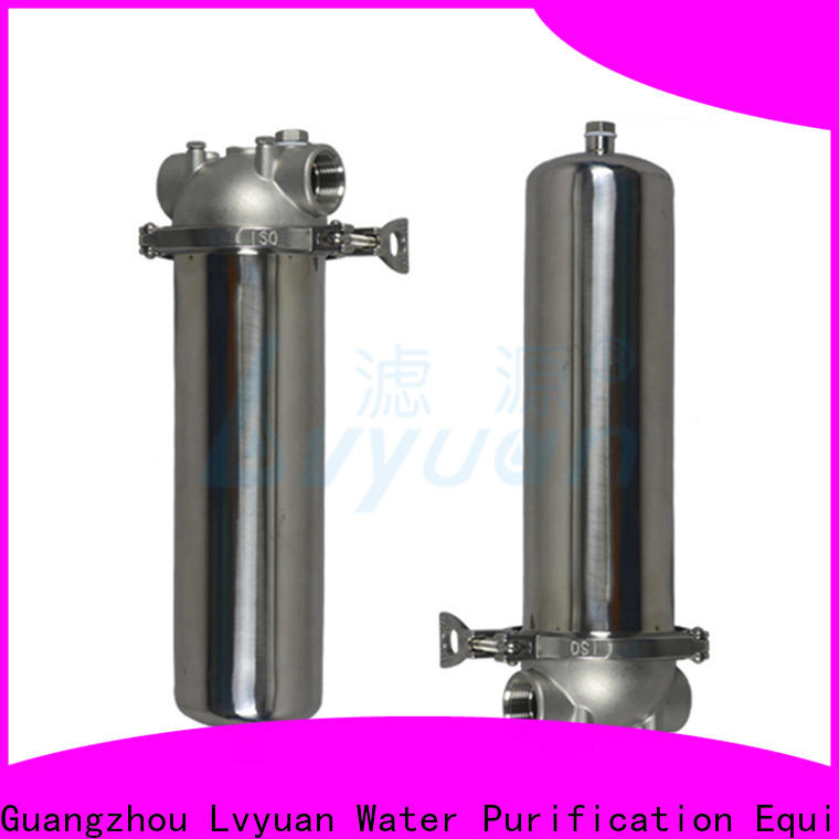 Lvyuan professional stainless steel bag filter housing rod for food and beverage