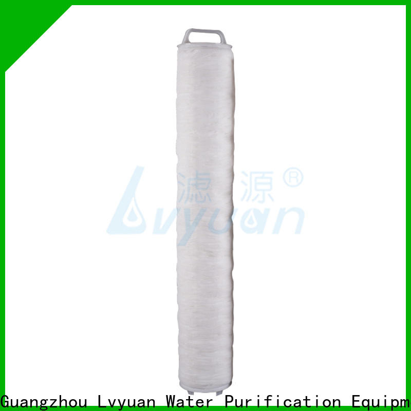 Lvyuan water high flow water filter cartridge manufacturer for sale