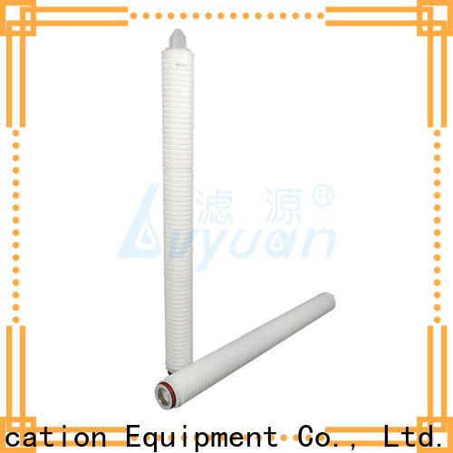 Lvyuan membrane pleated water filter cartridge supplier for sea water desalination