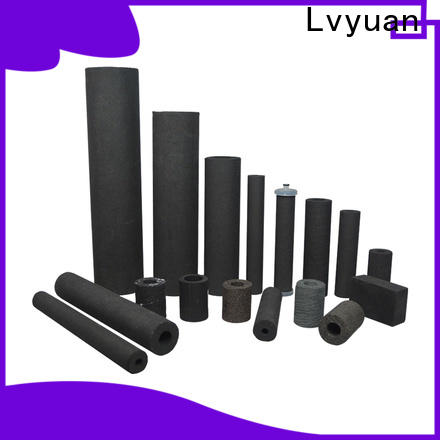 Lvyuan activated carbon sintered metal filter rod for sea water desalination