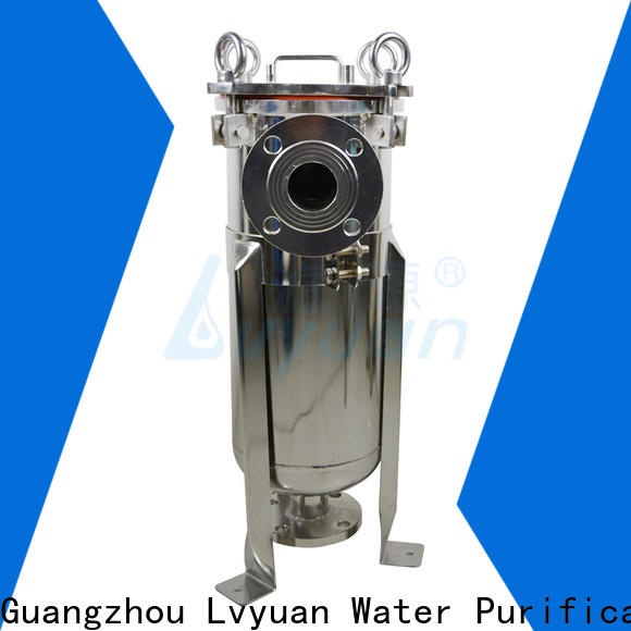 titanium stainless filter housing with fin end cap for sea water treatment