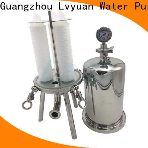 Lvyuan porous stainless steel cartridge filter housing rod for sea water desalination