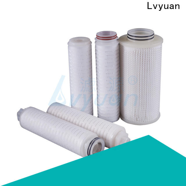 Lvyuan pleated filter element manufacturer for liquids sterile filtration
