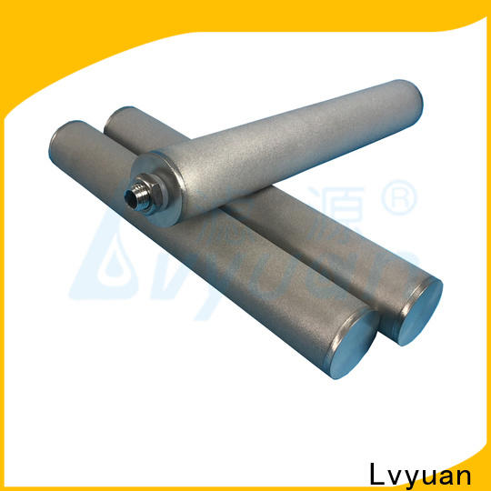 Lvyuan sintered carbon water filter rod for food and beverage