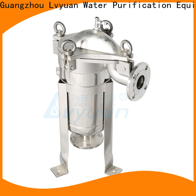 Lvyuan ss cartridge filter housing with core for sea water desalination