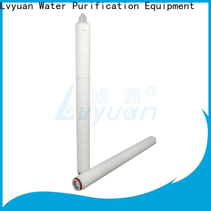 Lvyuan nylon pleated filter element supplier for organic solvents