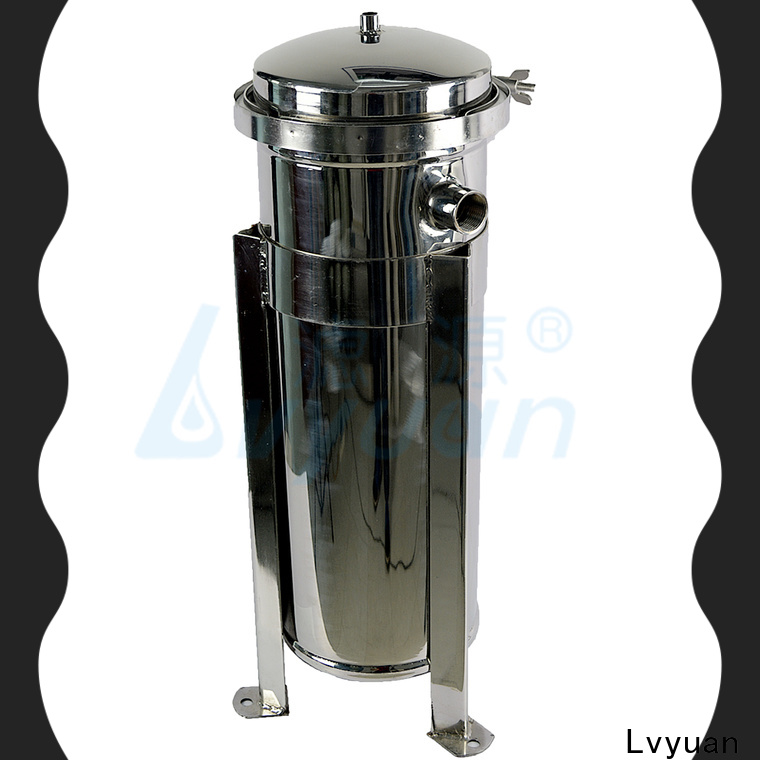 Lvyuan porous ss cartridge filter housing with core for sea water desalination