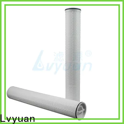 Lvyuan water high flow filters manufacturer for sea water desalination