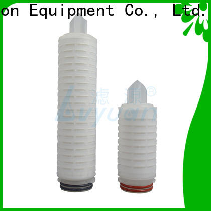 Lvyuan ptfe pleated water filters replacement for liquids sterile filtration