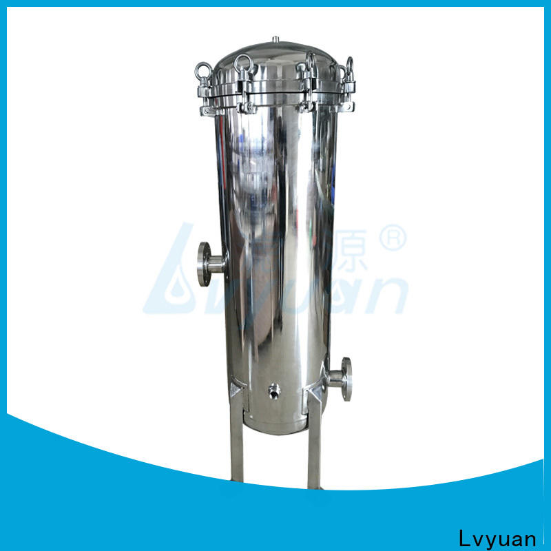 Lvyuan professional stainless steel bag filter housing rod for industry