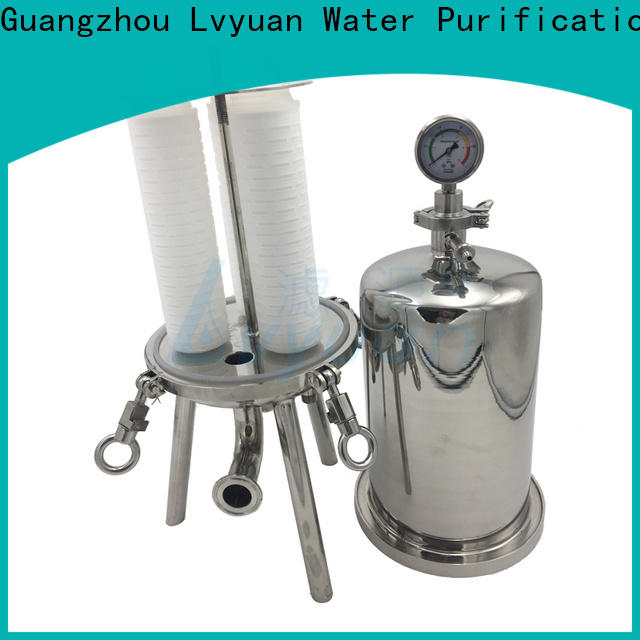 Lvyuan stainless water filter housing rod for sea water desalination