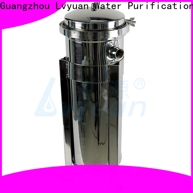 Lvyuan titanium stainless steel bag filter housing manufacturer for food and beverage