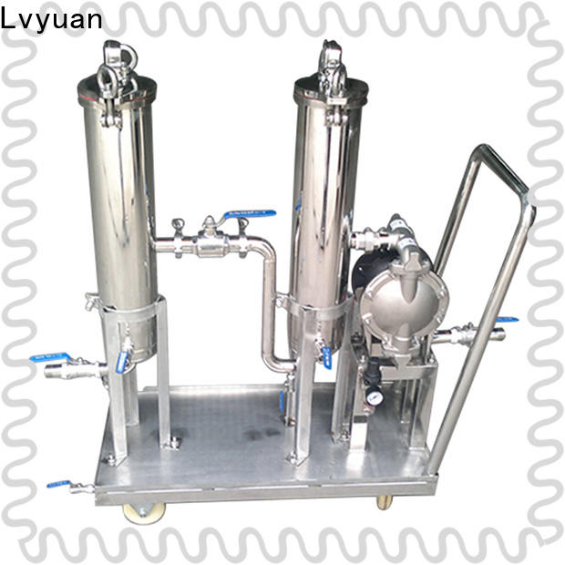 professional stainless steel bag filter housing with core for oil fuel