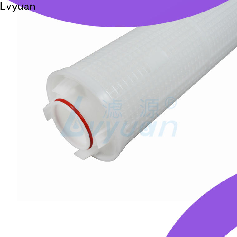 Lvyuan high flow water filter cartridge manufacturer for sea water desalination