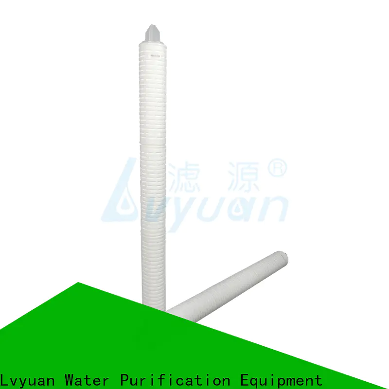 nylon pleated water filter cartridge supplier for organic solvents
