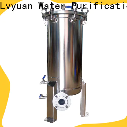 Lvyuan efficient stainless steel bag filter housing manufacturer for food and beverage