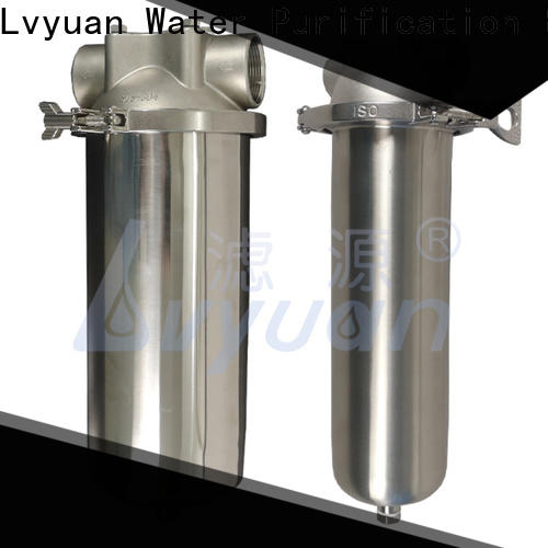 Lvyuan efficient stainless water filter housing rod for sea water treatment