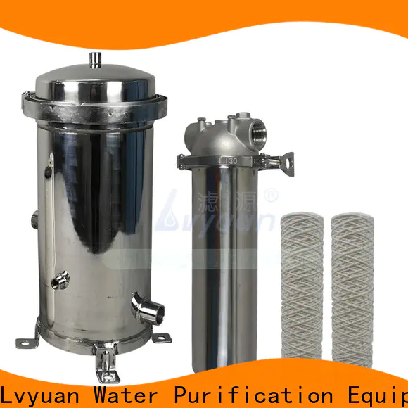 Lvyuan professional ss filter housing housing for sea water treatment