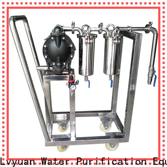 Lvyuan professional stainless water filter housing manufacturer for food and beverage