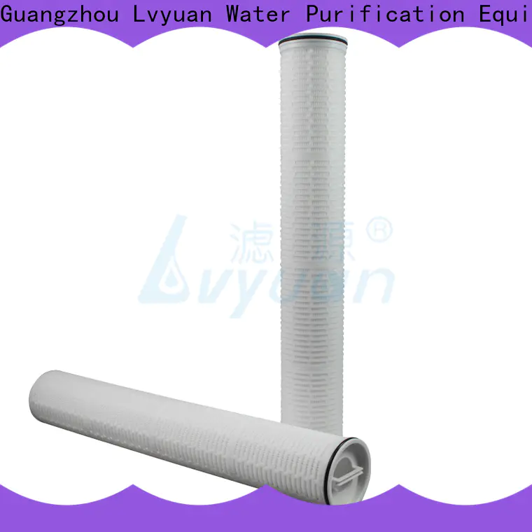 Lvyuan professional high flow water filter cartridge supplier for sale