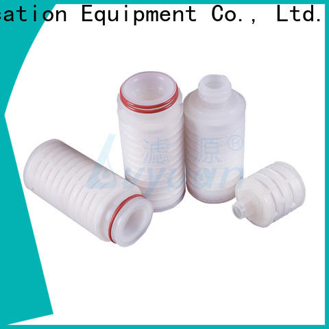 Lvyuan pleated filter cartridge manufacturer for liquids sterile filtration
