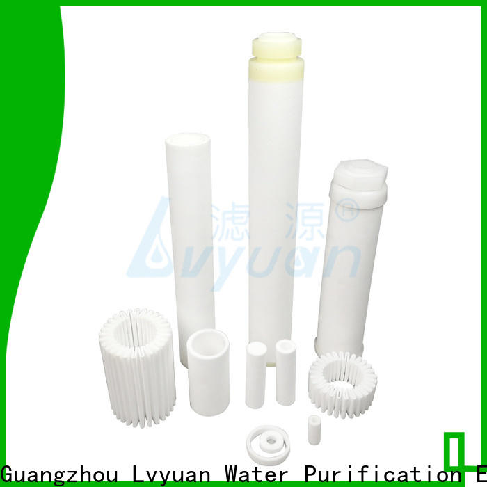 Lvyuan porous sintered filter suppliers rod for sea water desalination