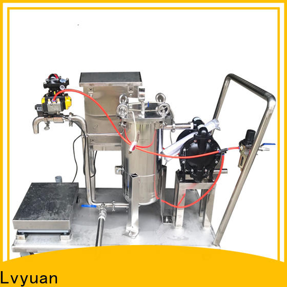 Lvyuan ss bag filter housing with core for oil fuel