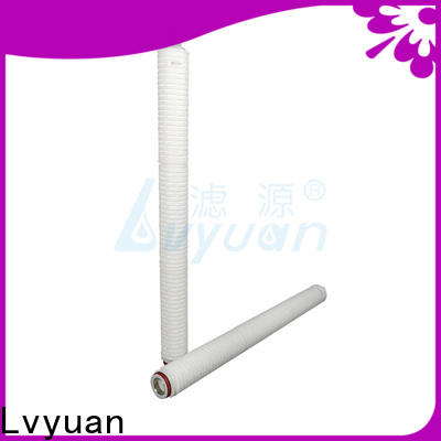 Lvyuan nylon pleated water filters supplier for food and beverage