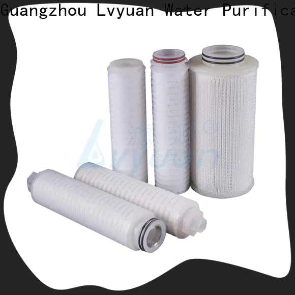 Lvyuan water pleated filter supplier for food and beverage