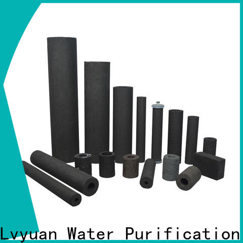 Lvyuan porous sintered plastic filter manufacturer for food and beverage