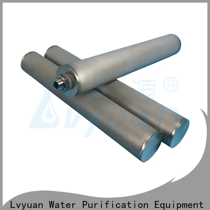 activated carbon sintered carbon water filter manufacturer for sea water desalination