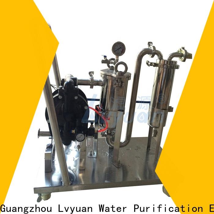Lvyuan stainless steel water filter housing manufacturer for industry