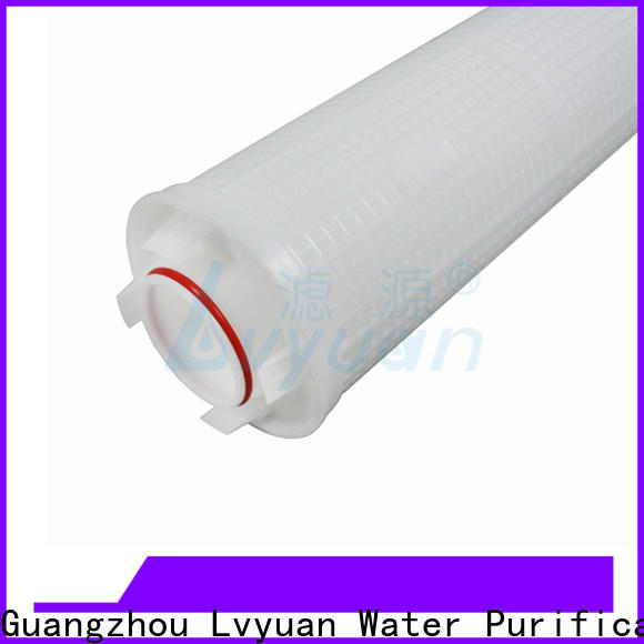 Lvyuan best high flow pleated filter cartridge supplier for sea water desalination