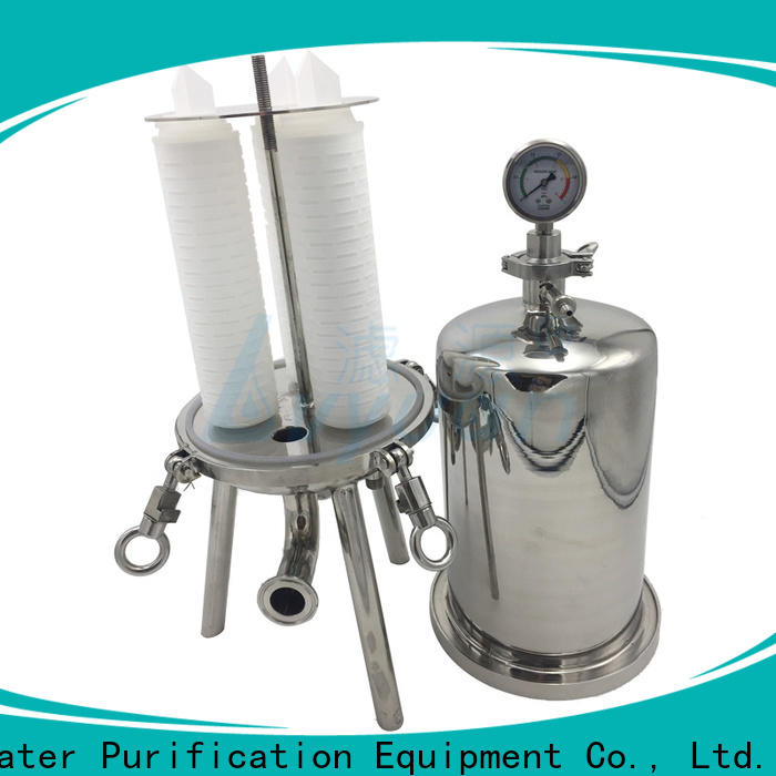 Lvyuan stainless steel filter housing with fin end cap for sea water desalination