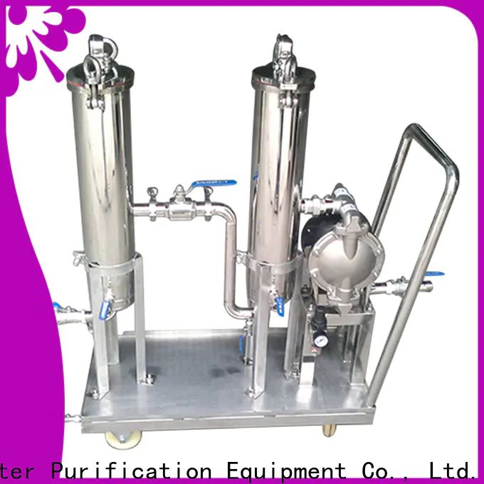 high end stainless steel bag filter housing with core for industry