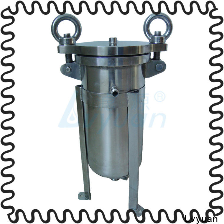 Lvyuan professional stainless steel cartridge filter housing with core for food and beverage