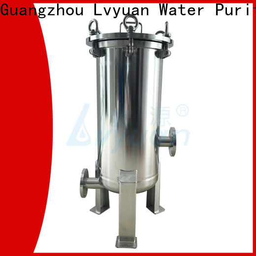 Lvyuan stainless steel bag filter housing housing for sea water treatment
