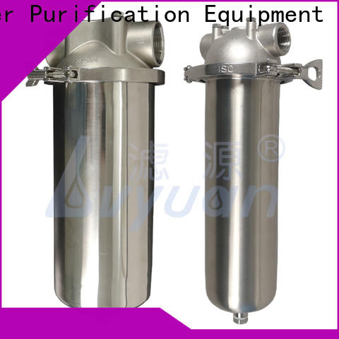 Lvyuan porous stainless steel water filter housing with fin end cap for industry