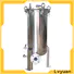 titanium stainless steel cartridge filter housing with fin end cap for oil fuel