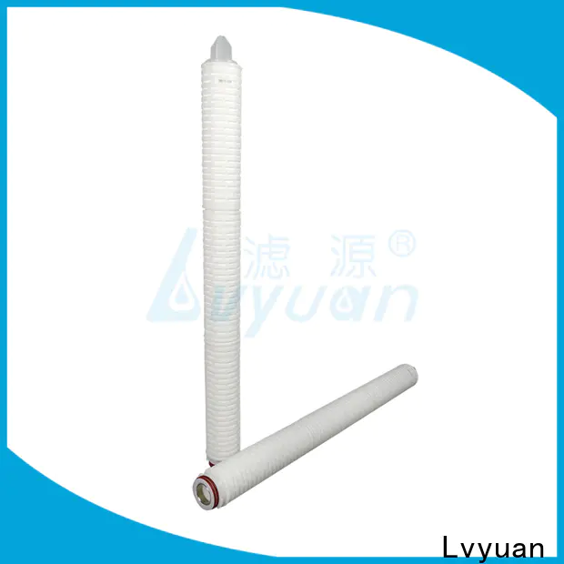 Lvyuan pleated filter cartridge suppliers manufacturer for food and beverage